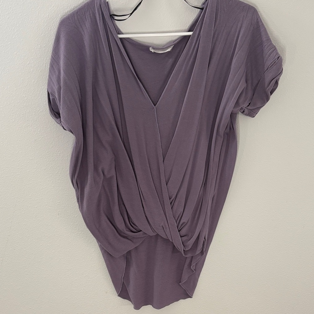 Elegant Purple Women's Top